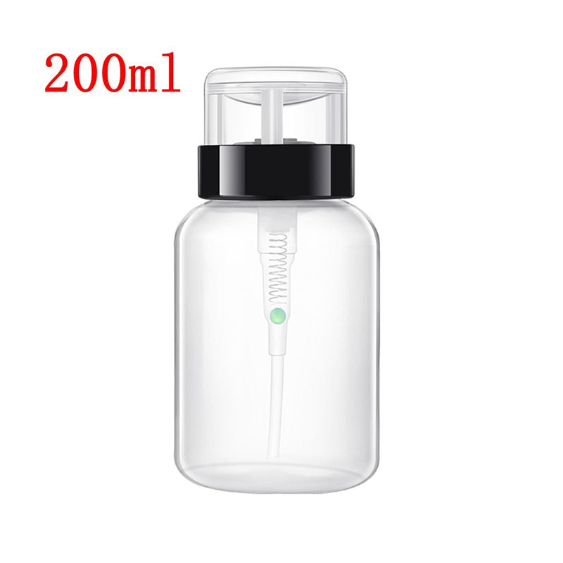 Gel Nail Remover Bottle Spray Empty Pump Dispenser Nail Cleanser Liquid Bottle 60/120Ml Polish Remover Bottle for Nails