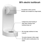 Hot Sale1PC Toothbrush Stand Rack Organizer Electric Toothbrush Wall-Mounted Holder Space Saving Bathroom Accessories