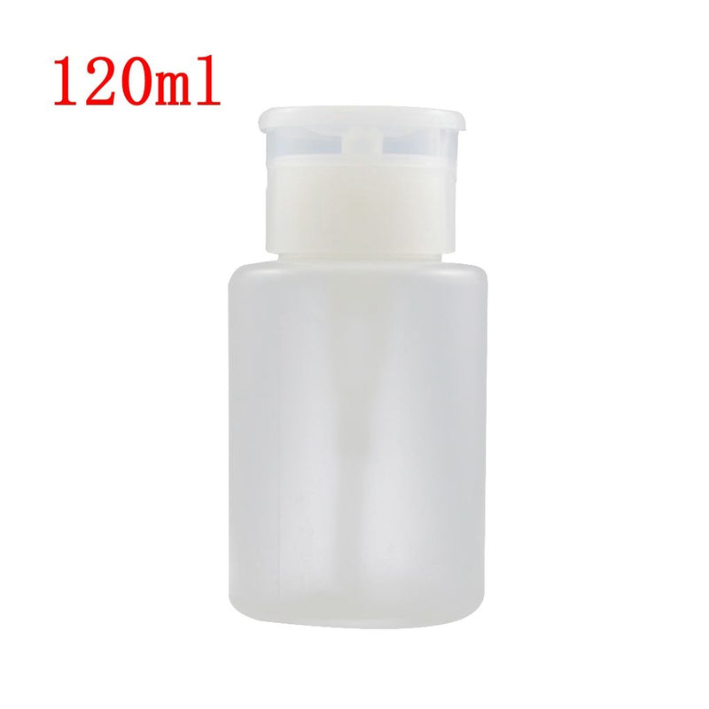 Gel Nail Remover Bottle Spray Empty Pump Dispenser Nail Cleanser Liquid Bottle 60/120Ml Polish Remover Bottle for Nails