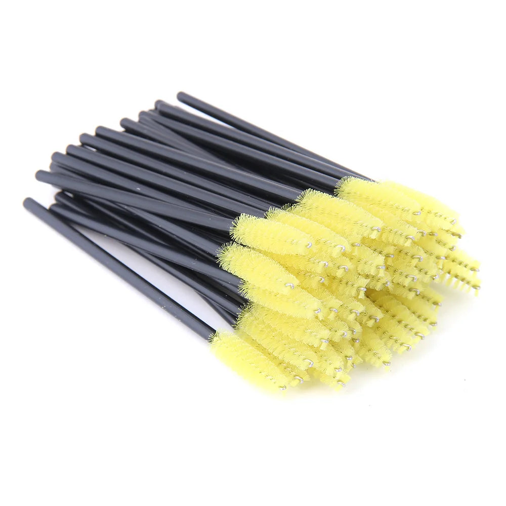 HOT 5/50 PCS Crystal Eyelashes Brush Comb Eye Lashes Extension Mascara Wands Makeup Tools Professional Makeup Beauty Tool