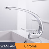 Basin Faucets Modern Bathroom Mixer Tap Brass Washbasin Faucet Single Handle Single Hole Elegant Crane For Bathroom LH-16990