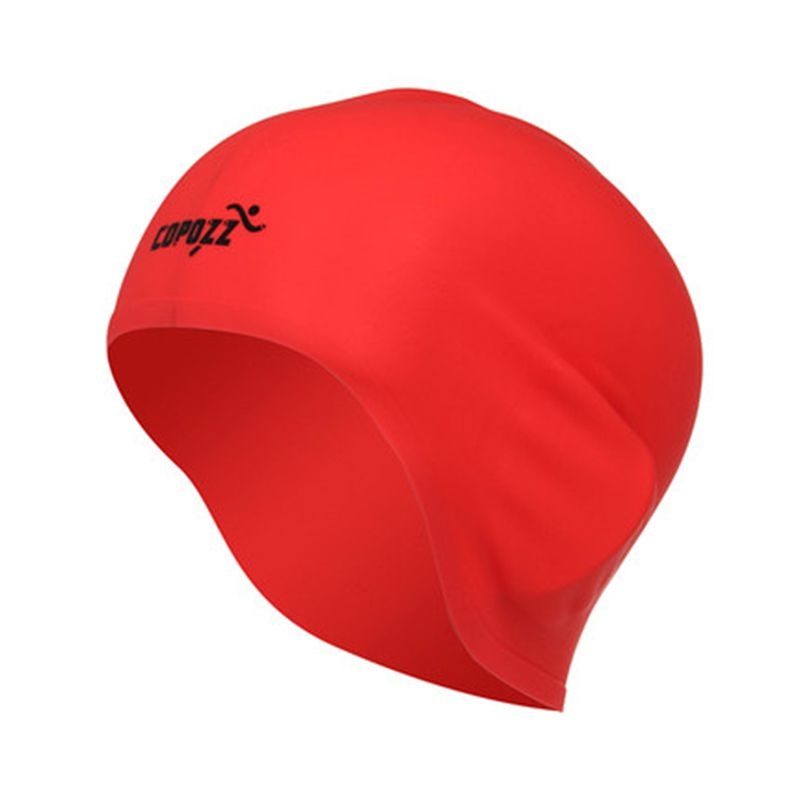 1PC Adults Swimming Caps Men Women Long Hair Waterproof Swim Pool Cap Ear Protect Large Natacion Badmuts Silicone Diving Hat