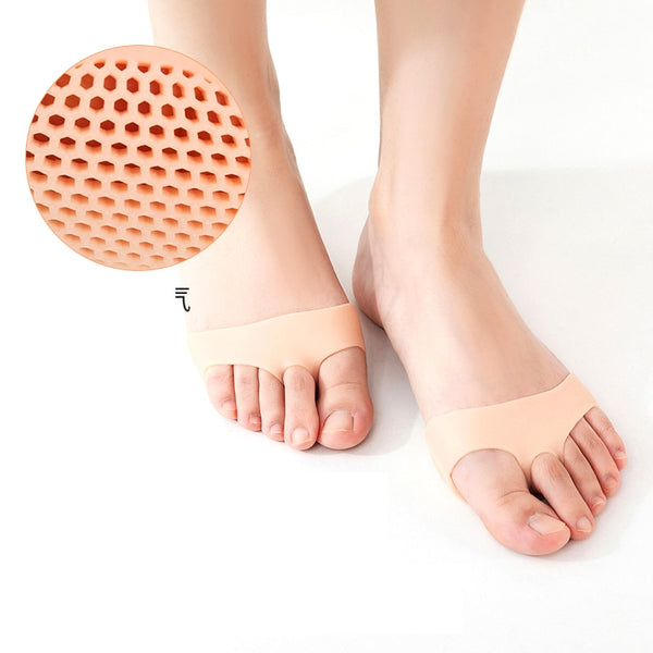 1pair Silicone Soft Pads High Heel Gel Insoles Breathable Health Care Shoe Insole Insert Shoes Accessories