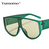 Fashion Oversized Sunglasses Women Men Sun Glasses Retro One-piece Windproof Goggles Mirror Sunglass Brand Design UV400