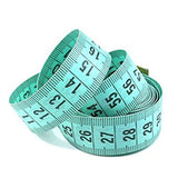 1pc 150cm/60 Body Measuring Ruler Sewing Tailor Tape Measure Soft Flat Sewing Ruler Meter Sewing Measuring Tape Random Color