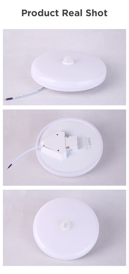 LED Lamp with Motion Sensor Ceiling Lights PIR Night Light Sensor Wall Lamps 110V 220V 18W 15/20/30/40W for Home Stairs Hallway