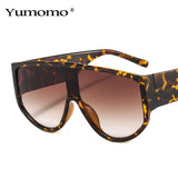 Fashion Oversized Sunglasses Women Men Sun Glasses Retro One-piece Windproof Goggles Mirror Sunglass Brand Design UV400