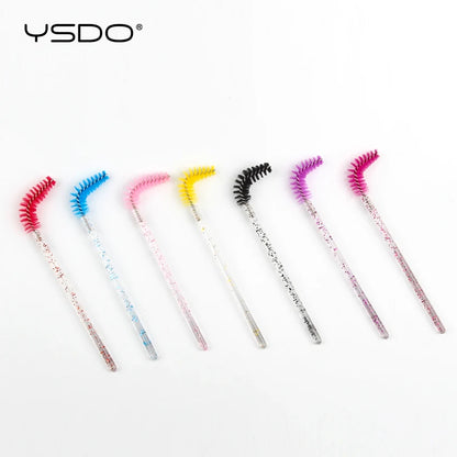 HOT 5/50 PCS Crystal Eyelashes Brush Comb Eye Lashes Extension Mascara Wands Makeup Tools Professional Makeup Beauty Tool