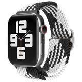 Nylon Braided Solo Loop Strap for Apple Watch Band 38mm 40mm 42mm 44mm Sport Elastics Wristband for iWatch Series 6/5/4/3/2/1/SE