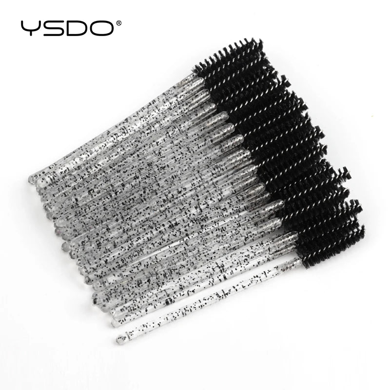 HOT 5/50 PCS Crystal Eyelashes Brush Comb Eye Lashes Extension Mascara Wands Makeup Tools Professional Makeup Beauty Tool