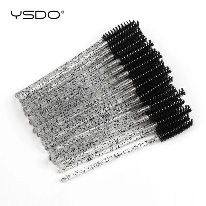HOT 5/50 PCS Crystal Eyelashes Brush Comb Eye Lashes Extension Mascara Wands Makeup Tools Professional Makeup Beauty Tool