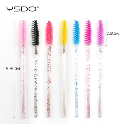 HOT 5/50 PCS Crystal Eyelashes Brush Comb Eye Lashes Extension Mascara Wands Makeup Tools Professional Makeup Beauty Tool