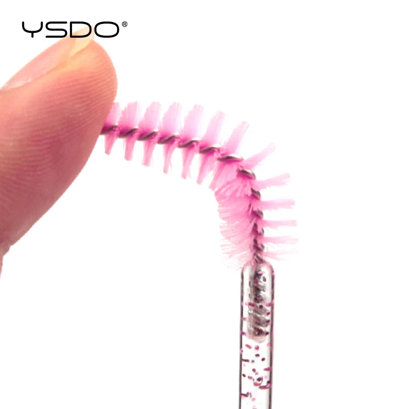 HOT 5/50 PCS Crystal Eyelashes Brush Comb Eye Lashes Extension Mascara Wands Makeup Tools Professional Makeup Beauty Tool