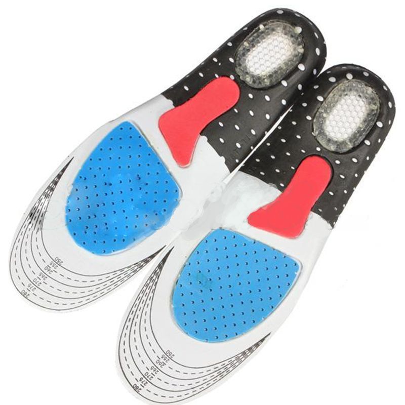 1 Pair Unisex Outdoor Soft Insoles Orthotic Arch Support Shoe Pad Insert Cushion for Men Women&#39;s Camping Hiking Beach Sports P-D