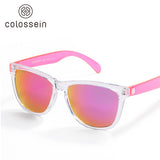 COLOSSEIN Sunglasses Women Fashion Sun Glasses Colorful Square Frame Eyewear Holiday Sports Beach Style Glasses Gafas Sol UV400