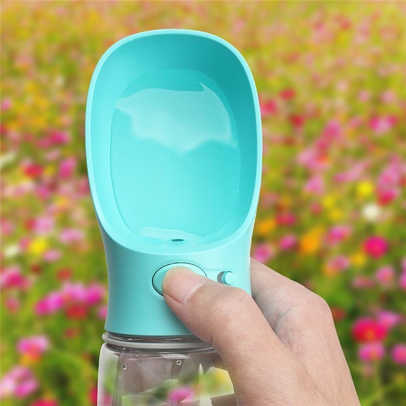 350/550ML Portable Pet Dog Water Bottle For Small Large Dogs Travel Puppy Cat Drinking Bowl Bulldog Water Dispenser Feeder