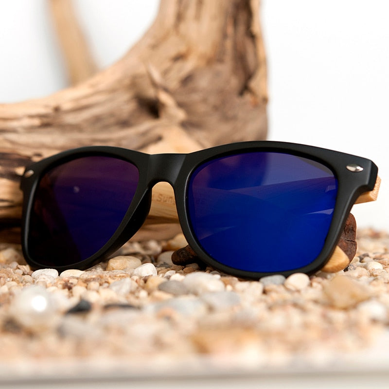 BOBO BIRD Sunglasses for Men Women Bamboo Wood Sun Glasses Travel Eyewear in Wooden Box Droshipping OEM