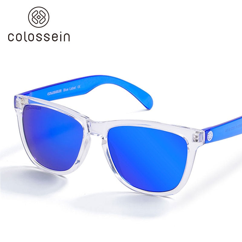 COLOSSEIN Sunglasses Women Fashion Sun Glasses Colorful Square Frame Eyewear Holiday Sports Beach Style Glasses Gafas Sol UV400