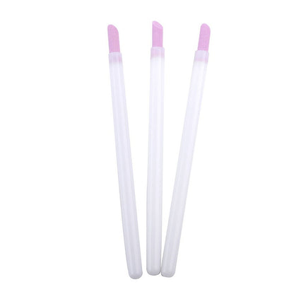 1PC Portable Quartz Grinding Pen Nail Cuticle scissors Dead Skin Remover Nail Polish Manicure Stick Nail Files accessories tool