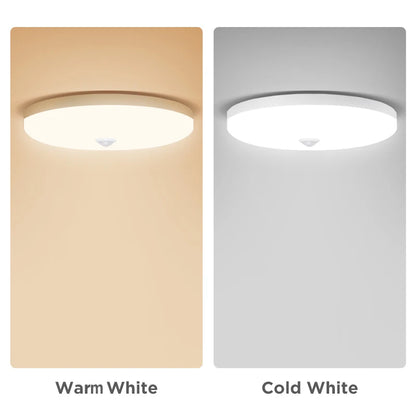 LED Lamp with Motion Sensor Ceiling Lights PIR Night Light Sensor Wall Lamps 110V 220V 18W 15/20/30/40W for Home Stairs Hallway