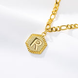 A-Z Initial Letter Anklets For Women Stainless Steel Anklet  21cm + 10cm Figaro Chain Summer Beach Accessories Jewelry Gift