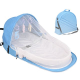 Baby Bed Travel  Sun Protection Mosquito Net With Portable Bassinet Baby Foldable Breathable Infant Sleeping Basket