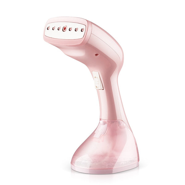 KONKA Handheld Garment Steamer 1500w Pink Ironing For Clothes 250ml Portable Home & Travel 15s Fast-Heat Household Fabric Steam