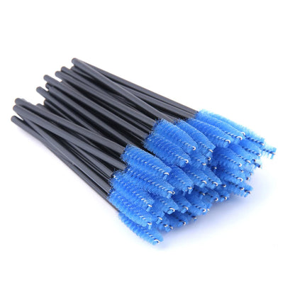 HOT 5/50 PCS Crystal Eyelashes Brush Comb Eye Lashes Extension Mascara Wands Makeup Tools Professional Makeup Beauty Tool