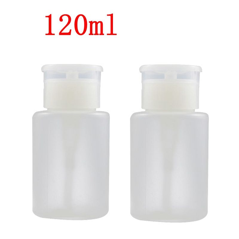 Gel Nail Remover Bottle Spray Empty Pump Dispenser Nail Cleanser Liquid Bottle 60/120Ml Polish Remover Bottle for Nails