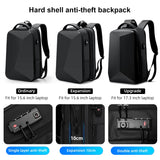 Fenruien Fashion Multifunction Hard Shell Series Backpack Men Anti Theft Waterproof Laptop Backpack Business Travel Backpack Hot