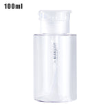 Gel Nail Remover Bottle Spray Empty Pump Dispenser Nail Cleanser Liquid Bottle 60/120Ml Polish Remover Bottle for Nails