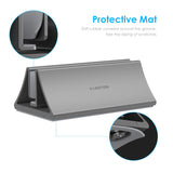 Lention Vertical Laptop Stand Holder Foldable Aluminum Notebook Stand Laptop Tablet Stand Support For Macbook Air Pro PC 17 inch