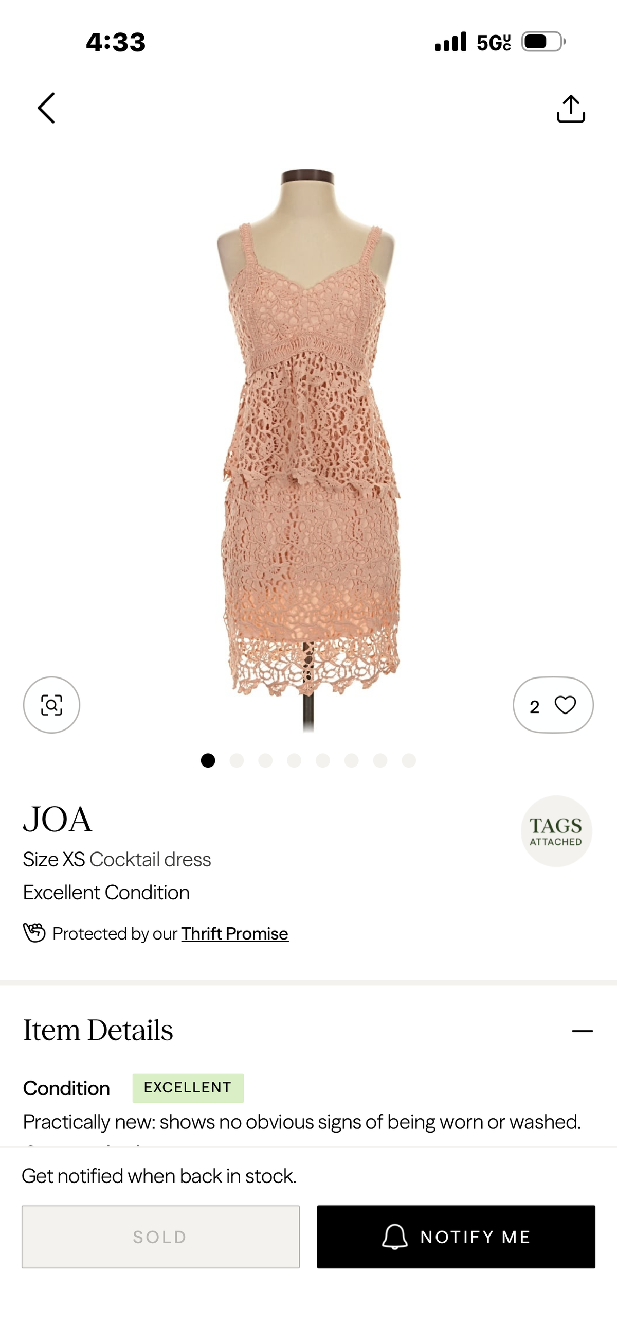 Blush lace tiered evening cocktail dress