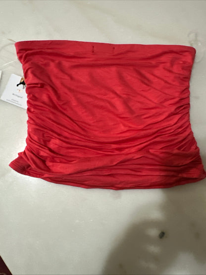 NWT Originality Women's Red Tube Top Size Small Stretchable Casual Sexy Ladies