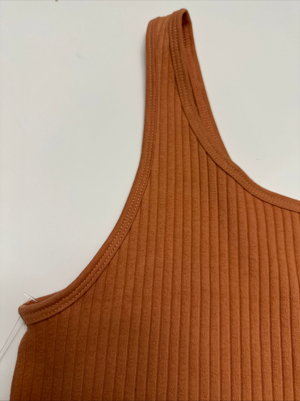 NWT Orange Women's Tank Top Size Small M Cool Summer Beach Comfortable