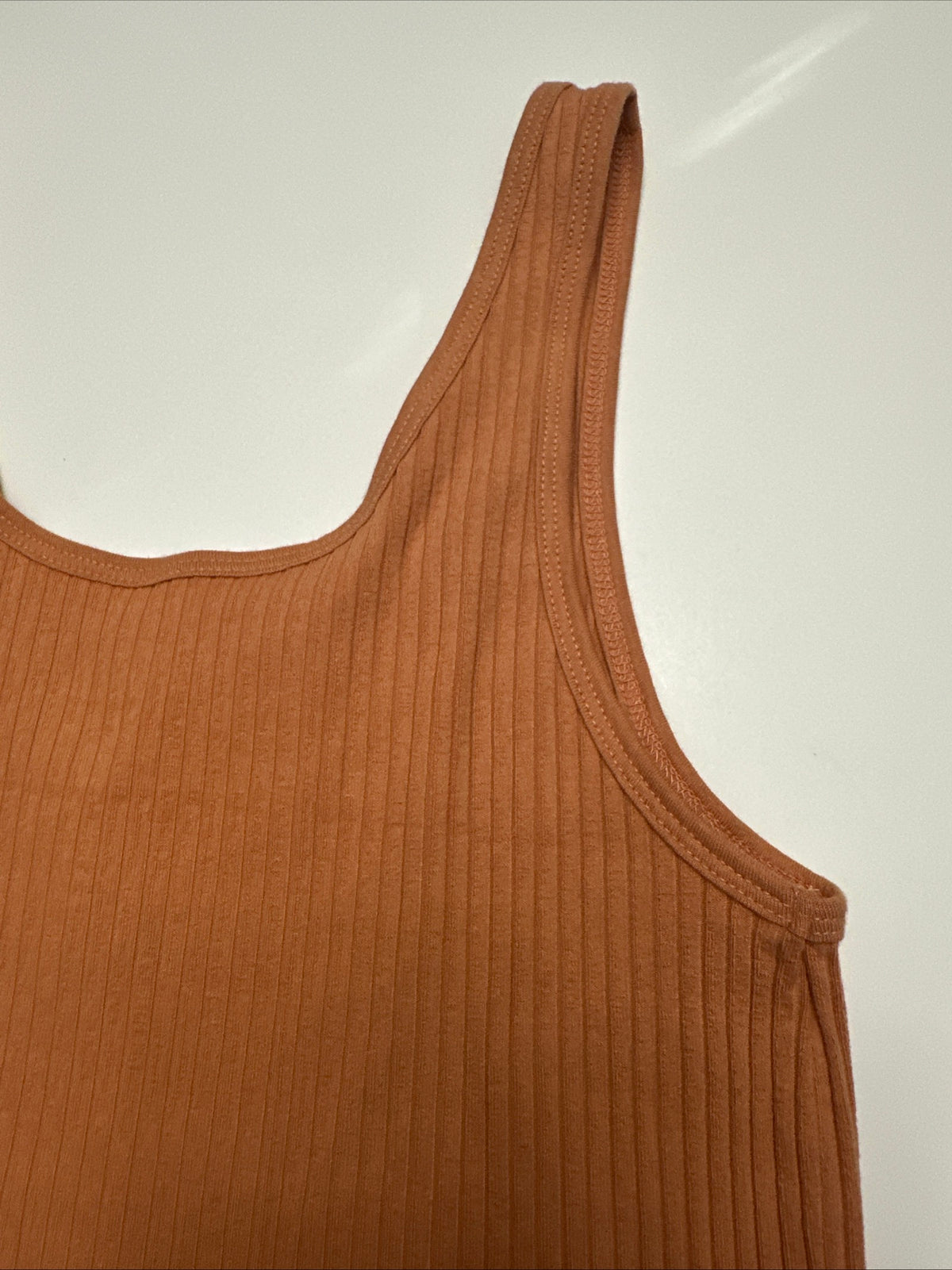 NWT Orange Women's Tank Top Size Small M Cool Summer Beach Comfortable