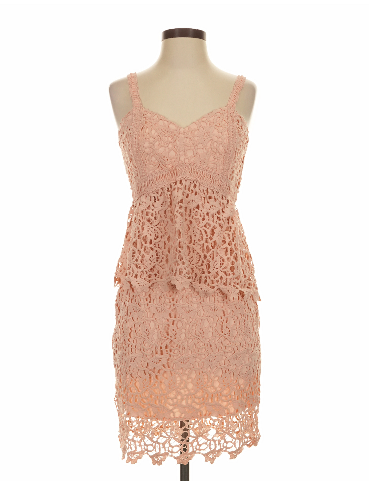 JOA Cocktail Cream Beige Dress