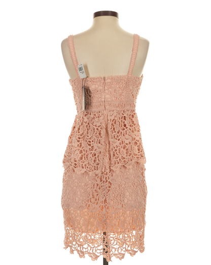 JOA Cocktail Cream Beige Dress