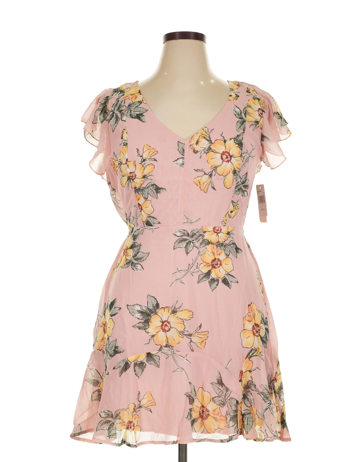 Row A Floral Print Dress in Size XL. Brand New