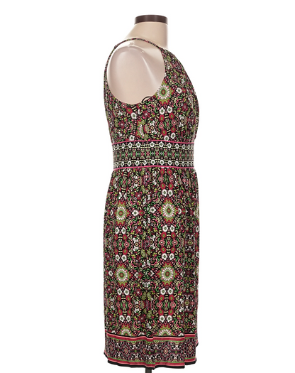 London Times Printed Dress in Size 10