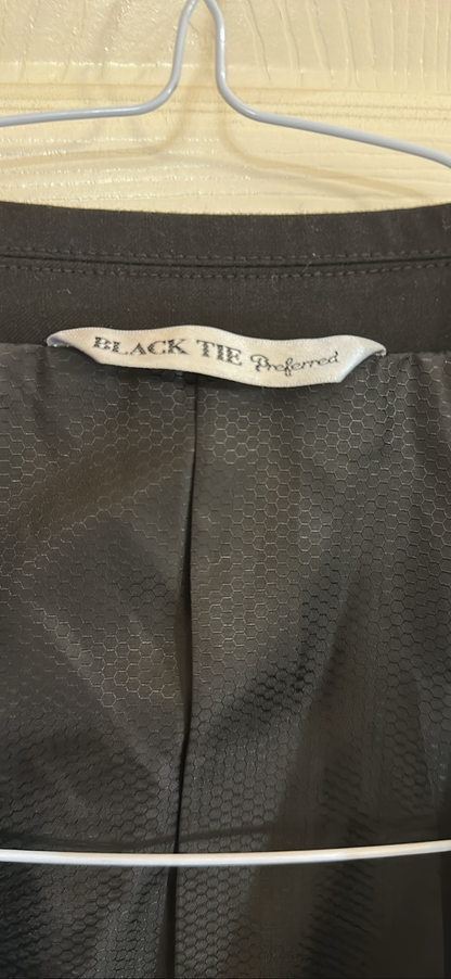 Black Tie Preferred Suit Men's Size Medium