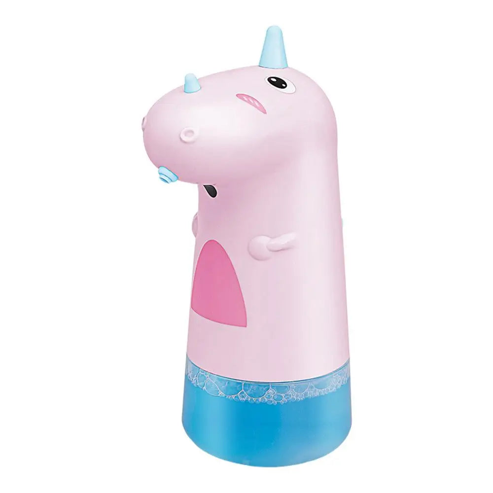 cartoon Automatic Soap Dispenser Touchless Hand Soap Dispenser For Kids Cute Dinosaur Foam Dispenser For Bathroom Countertop