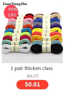 1pair Flat Shoelaces Classic Shoe Laces Fit Fashion Solid Sports Shoelace Casual Unisex Shoe Strings Shoe Accessories