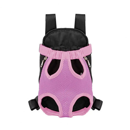 Pet Carrier Backpack Adjustable Pet Front Carrier for Hiking And Riding Dog Backpack Pet Legs Out Travel Bag for Cats Small Dogs