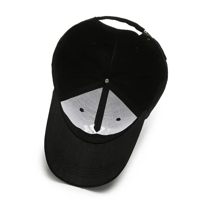 1PC Unisex Casual Baseball Caps Letter Embroidery Hip-hop Hats Spring Autumn Outdoor Adjustable Trucker Caps Sunscreen Hat