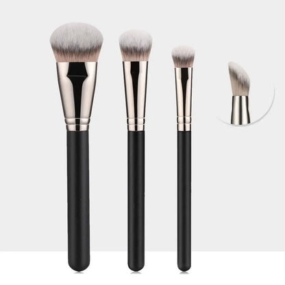 Foundation Concealer Makeup Brushes Cover Synthetic Dark Circle Angled Seamless Liquid Cream Cosmetics Contour Brush Beauty Tool