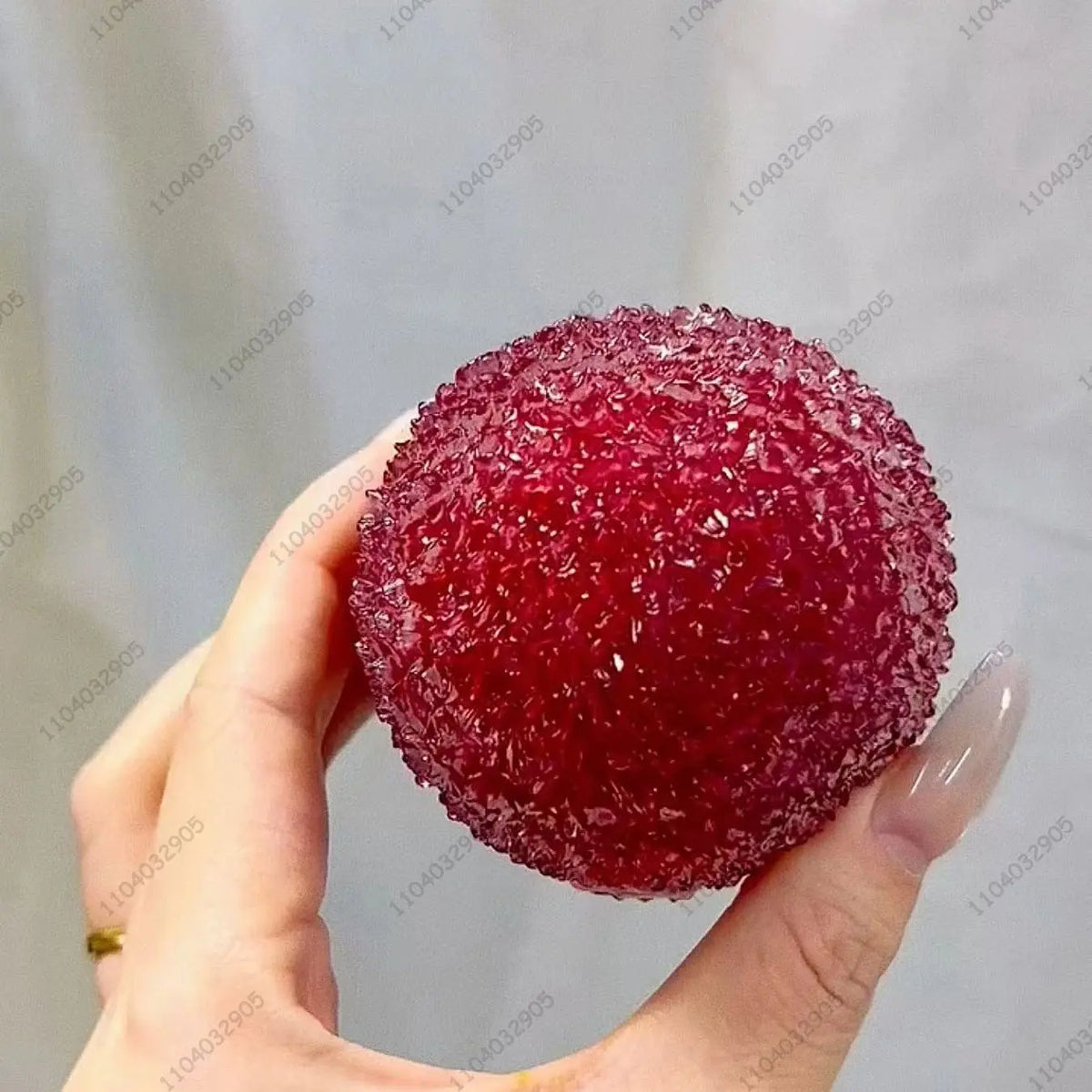 Shapeable Non‑Rebound Bayberry Squeeze Ball, Slushy Texture Squishy Fidget Toy, ASMR Sensory Anti‑Stress Decompression Toy for Kids & Adults