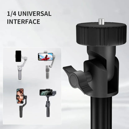 Tripod for Phone Mobilephone Selfie Stick Adjustable Mobile Phone gimbal Floor stand Selfie Extension Rod Claw Mini Accessories