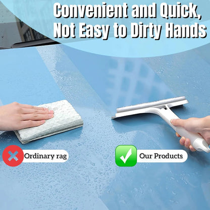 3-in-1 Multifunctional Glass Wiper with Spray Bottle to Clean the Floor and Scrub Household Car Cleaning Tools