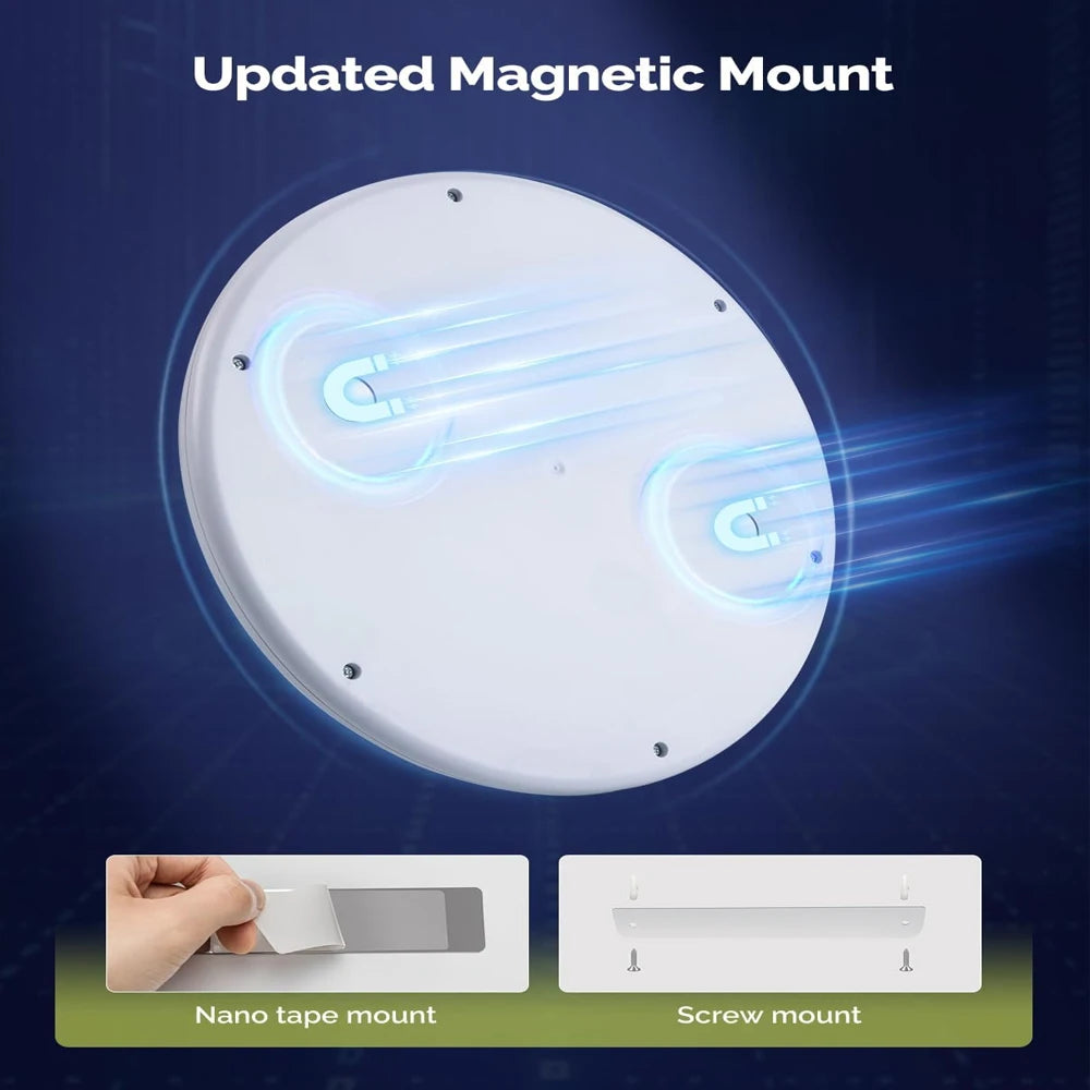 Rechargeable Motion Sensor Ceiling Light with Remote, Battery Operated Closet Light No Wiring, Wireless LED Shower Lights, 3 Colors Dimmable Indoor Overhead Lamp for Closet Shower Pantry Shed Hallway
